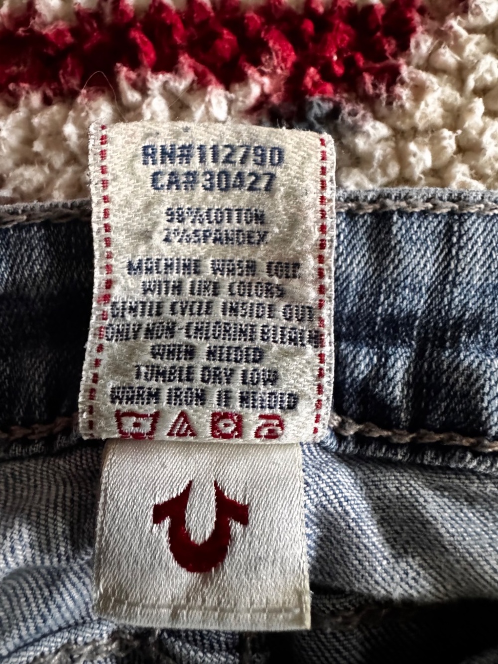 Women's True Religion jeans sz 28 - Picture 5 of 9
